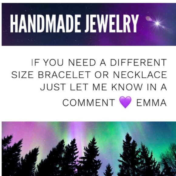 Handmade maille choker necklace silver up side down moon lunula red black stone - Picture 3 of 15